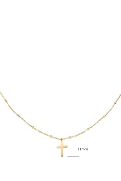 Necklace Classic Cross Gold Color Stainless Steel h5 Picture4